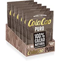 Los mejores  - Cola Cao Puro: 100% Cacao Natural y sin Aditivos - 6 Envases de 250g (1.500 g)